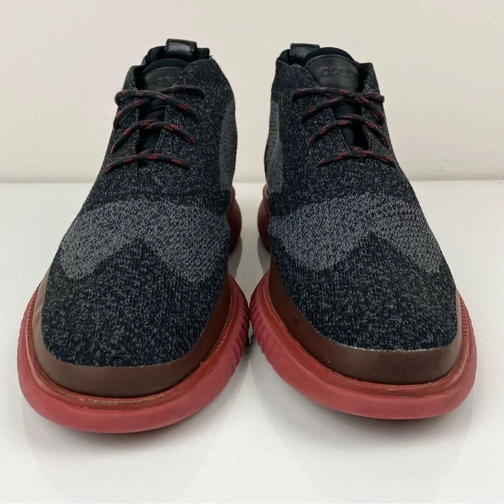 NFS Cole Haan Men’s Shoes Size 8.5 M 2.Zerogrand Stitchlite Chukka Boots Gray